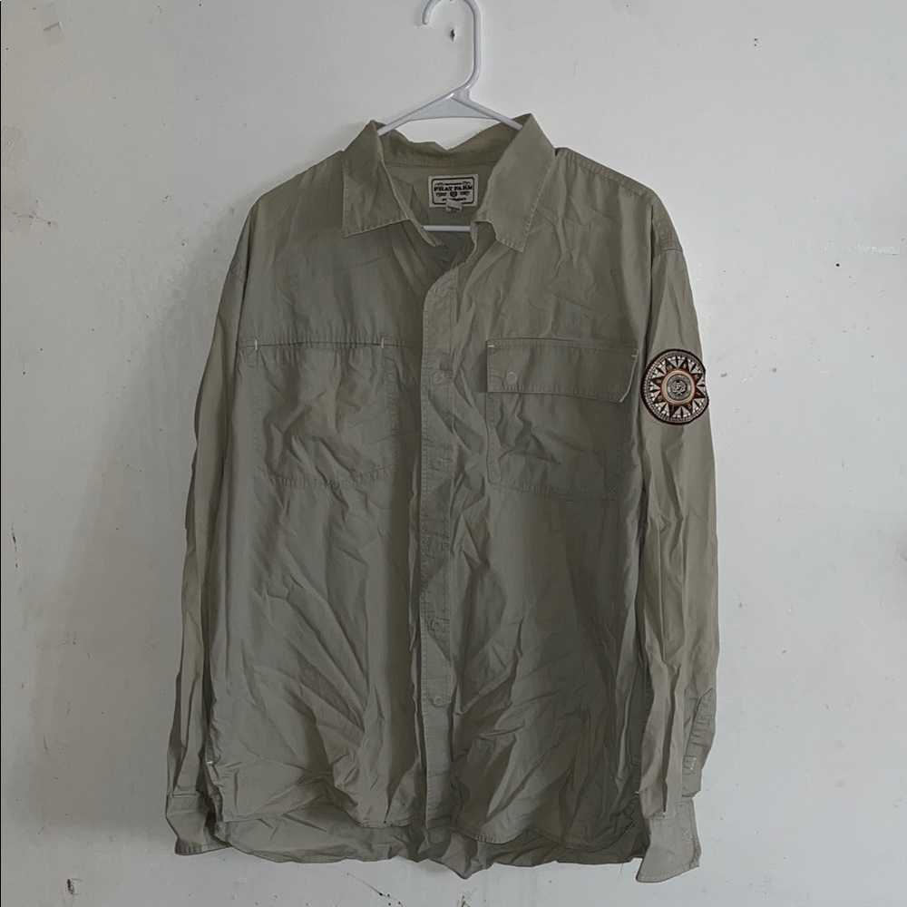 Phat Farm Olive Green Shirt Jacket